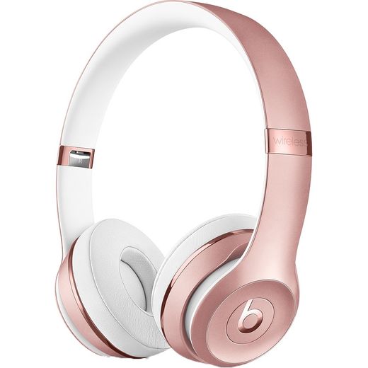 Beats Solo3 On-Ear Wireless Bluetooth Headphones - Rose Gold